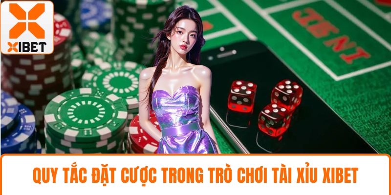 Quy tắc đặt cược trong trò chơi tài xỉu XIBET